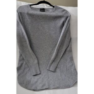 Halogen Women's Gray Cashmere Blend Sweater Size 1